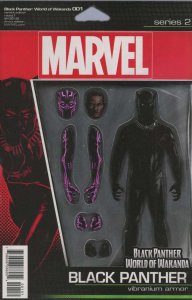 Black Panther: World of Wakanda #1D VF ; Marvel | Action Figure Variant