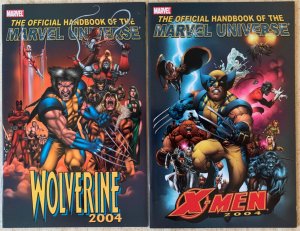 OFFICIAL HANDBOOK OF THE MARVEL UNIVERSE 2004, 2005 | COMPLETE SETS | 22 TOTAL