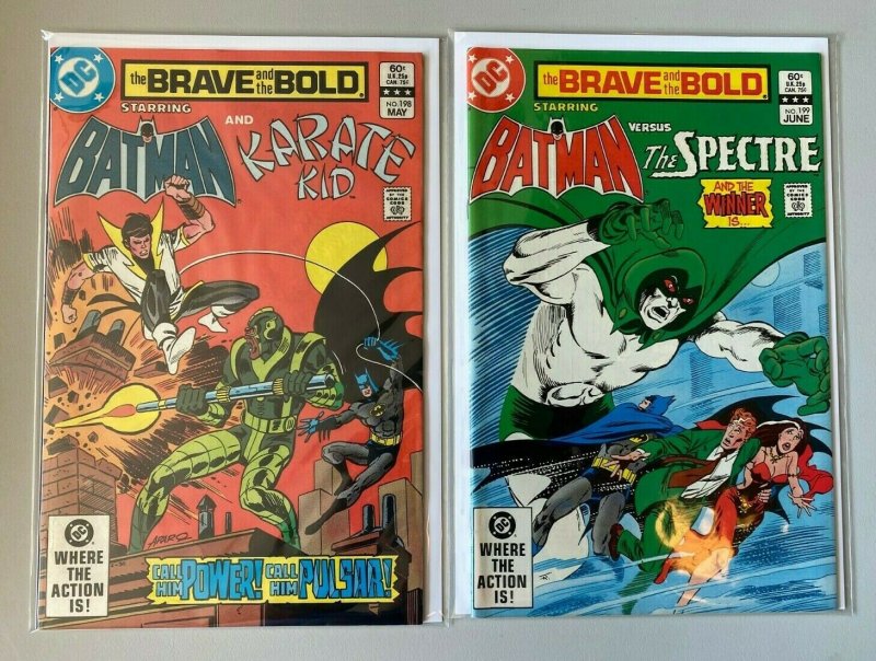 Brave + Bold lot from:#156-199 1st Series 34 diff books avg 6.0 FN (1979-1983)