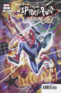 (2024) SPIDER-PUNK ARMS RACE #2 1:25 Mateus Mahanini VARIANT COVER!