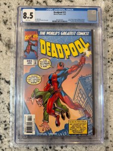 Deadpool # 11 CGC Graded 8.5 Marvel Comic Book 1997  JH22