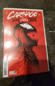 Carnage: Black, White & Blood #1 Gleason Cover A (2021)