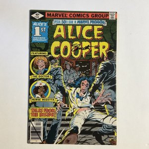 ALICE COOPER 1 1979 MARVEL NM- NEAR MINT- SIGNED JIM SHOOTER