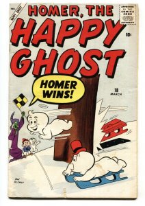 Homer The Happy Ghost #18 1957-Atlas Comic DAN DE CARLO