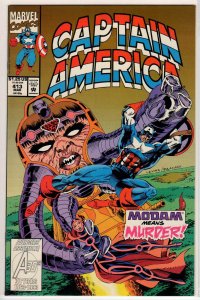 Captain America #413 Direct Edition (1993) 9.2 NM-