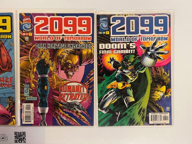 4 2099 World Of Tomorrow Marvel Comic Books # 4 5 6 8 Avengers Defenders 40 JS35