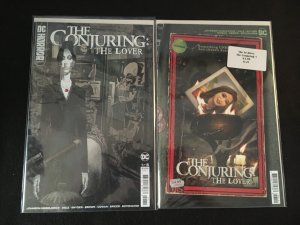 THE CONJURING: THE LOVER #1 Two Cover Versions, VFNM Condition