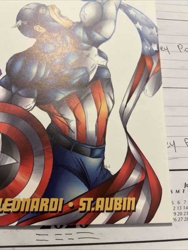 Battlebooks Captain America Blue Print Edition 1 Marvel