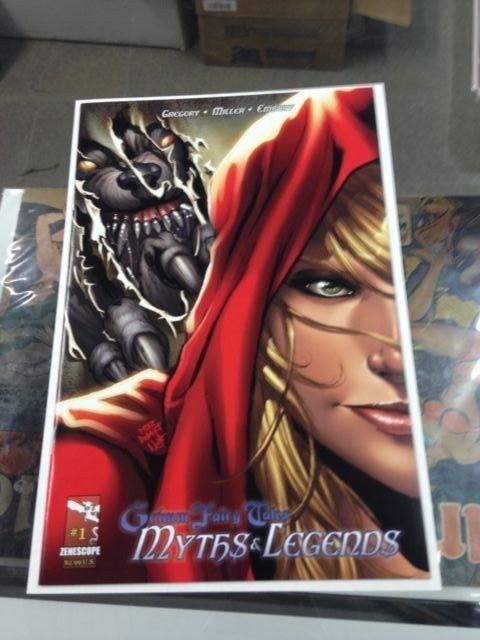 Grimm Fairy Tales Myths & Legends 1 NM Mike Delbalfo Variant Cover