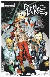Painkiller Jane #3 Variant Cover (1997) Painkiller Jane
