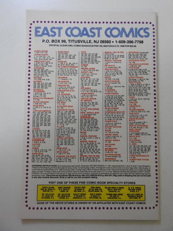 Longshot #6 Direct Edition (1986) NM Condition!