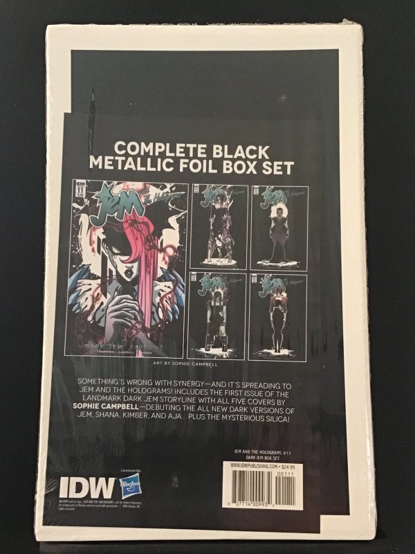 Jem and the Holograms #11 Dark Jem Box Set still sealed