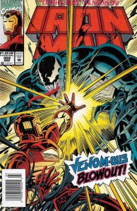 Iron Man (1st Series) #302 (Newsstand) VF ; Marvel | Venom