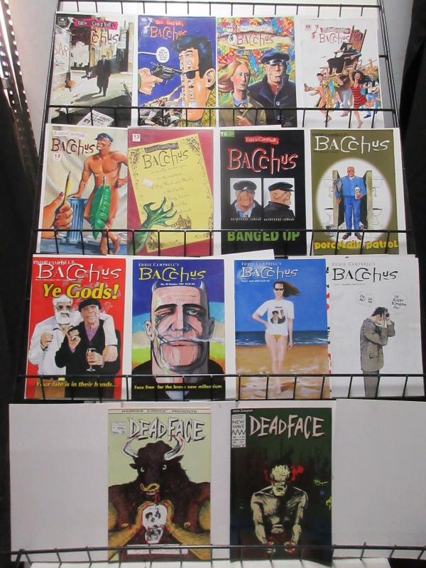 Eddie Campbell's Bacchus Lot 14Diff God of Wine Explores Morality w Neil Gaiman 