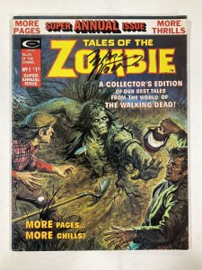 TALES OF THE ZOMBIE ANNUAL 1 FN FINE 6.0 SIGNED MARV WOLFMAN 1975