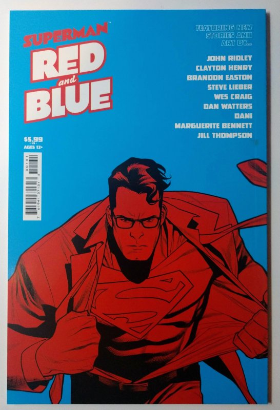 Superman Red and Blue #1 Amano Cover (9.4, 2021)