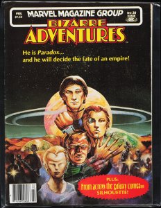 Bizarre Adventures #30 (1982) Silhouette  introduction, origin