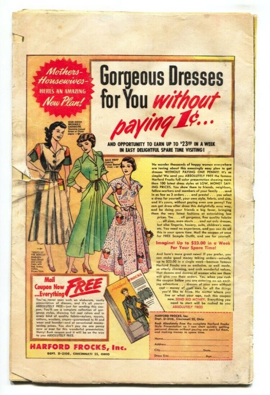 Love Problems and Advice #9 1951- Golden Age Romance- Leggy GGA cover G