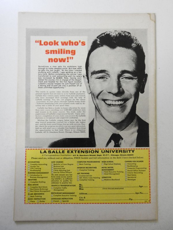 Chamber of Chills #1 (1972) FN Condition! moisture stain