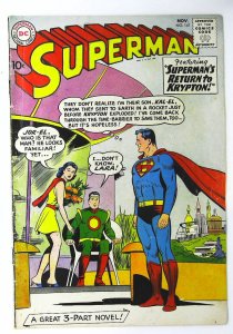 Superman (1939 series) #141, VG+ (Actual scan)