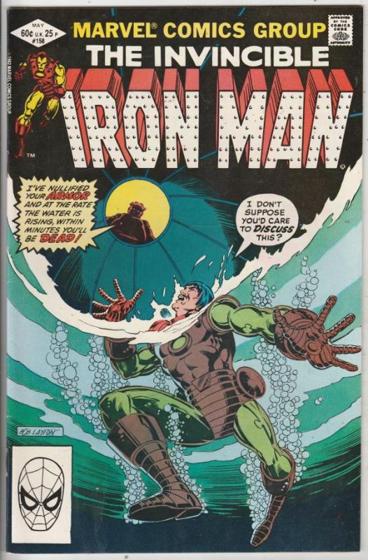 Iron Man #158 (May-82) NM- High-Grade Iron Man