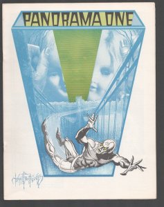 Panorama One #1 1971-1st issue-Jeff Jones checklist-John Fantucchio-Dave Stev...