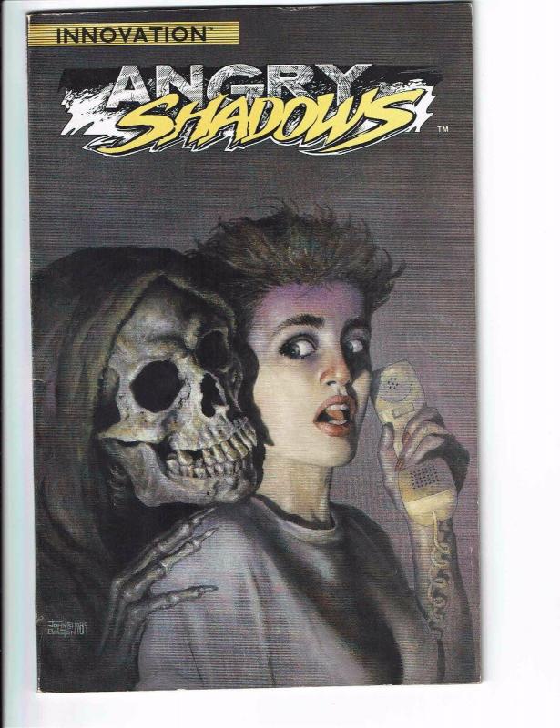 Angry Shadows Innovation Comic Book John Bolton 1989 # 1 FN/VF Faye Perozich J81