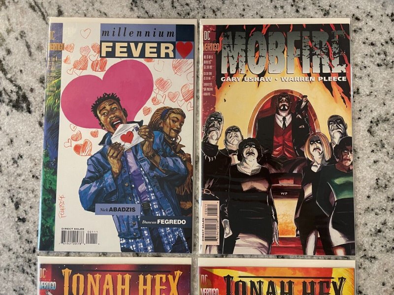 4 DC Vertigo Comics Jonah Hex # 1 2 + Mobfire # 6 + Millennium Fever # 1 NM RH15