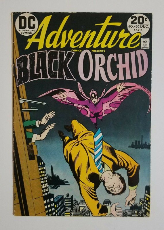 Adventure Comics #430 VF Black Orchid Vintage DC Old Bronze Age Tony DeZuniga