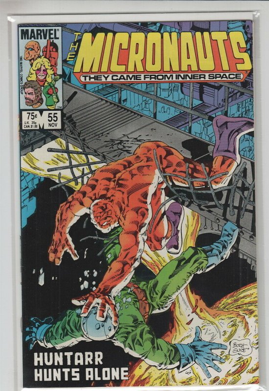 MICRONAUTS (1979 MARVEL) #55 VF+ A20398