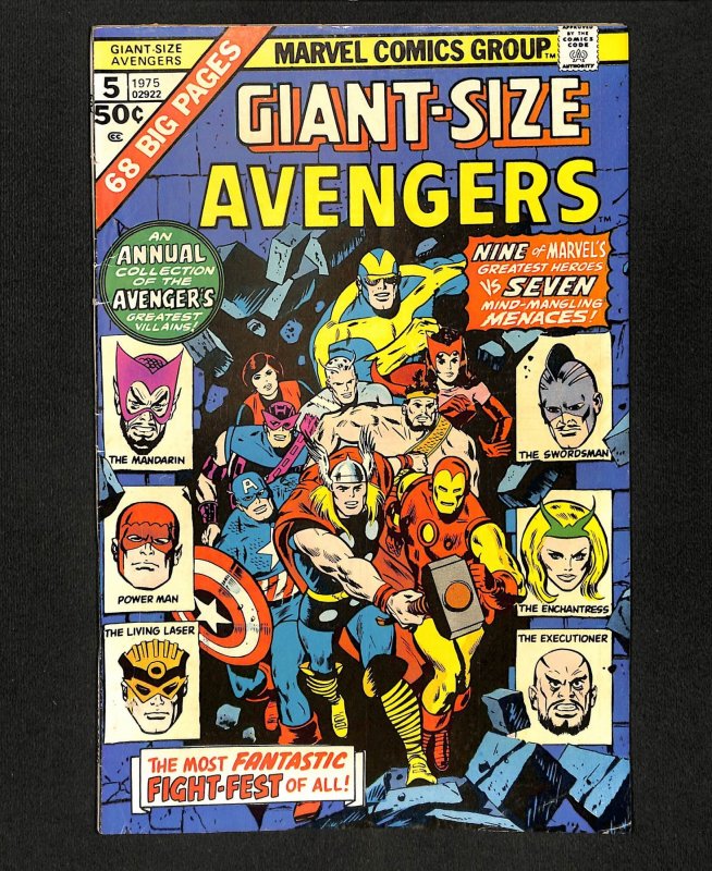 Giant-Size Avengers #5