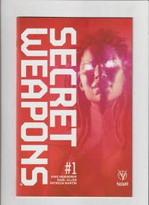 Secret Weapons #1 NM- 9.2 2nd Print Valiant Comics 2017 Livewire