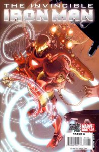 INVINCIBLE IRON MAN (2008 MARVEL) #1 MOVIE VAR