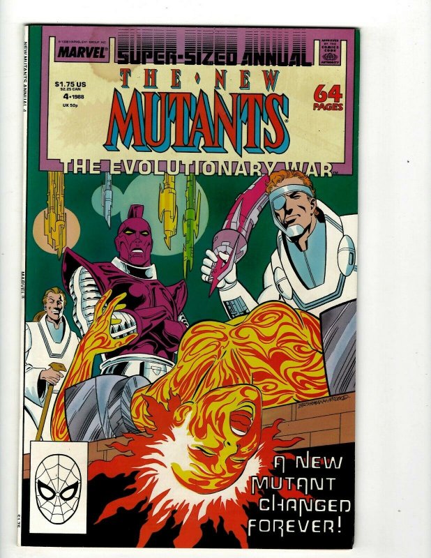 9 New Mutants Marvel Comic Books # 67 68 69 70 71 + Annuals 1 3 4 + Speci 1 UD6 