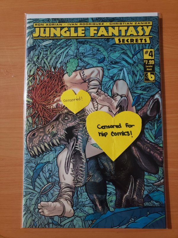 Jungle Fantasy Secrets #4 Lorelei Adult Variant Cover