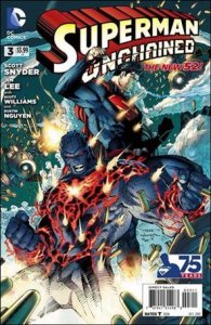 Superman Unchained 3-A Jim Lee Standard Cover FN