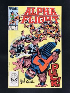 Alpha Flight #5 (1983) 1st Appearance of Elizabeth Twoyoungmen