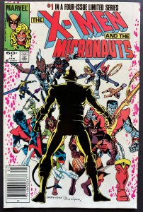 The X-Men and The Micronauts #1 Newsstand Edition (1984)