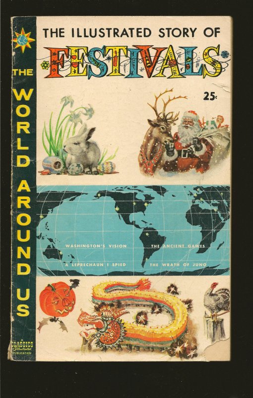 Gilberton The World Around Us Festivals #17 (1960) SALVAGED >PLEASE READ NOTE<