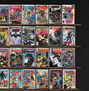 Huge Lot 140+ Comics with Excalibur, The Uncanny X-Men, Eternal Warrior & More!