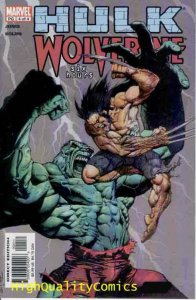 HULK vs WOLVERINE Six Hours #1 2 3 4, Bruce Jones, NM, Claws, venomous snake