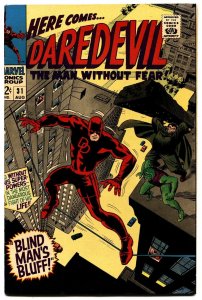 DAREDEVIL #31-SILVER AGE MARVEL 12 cent high grade vf/nm