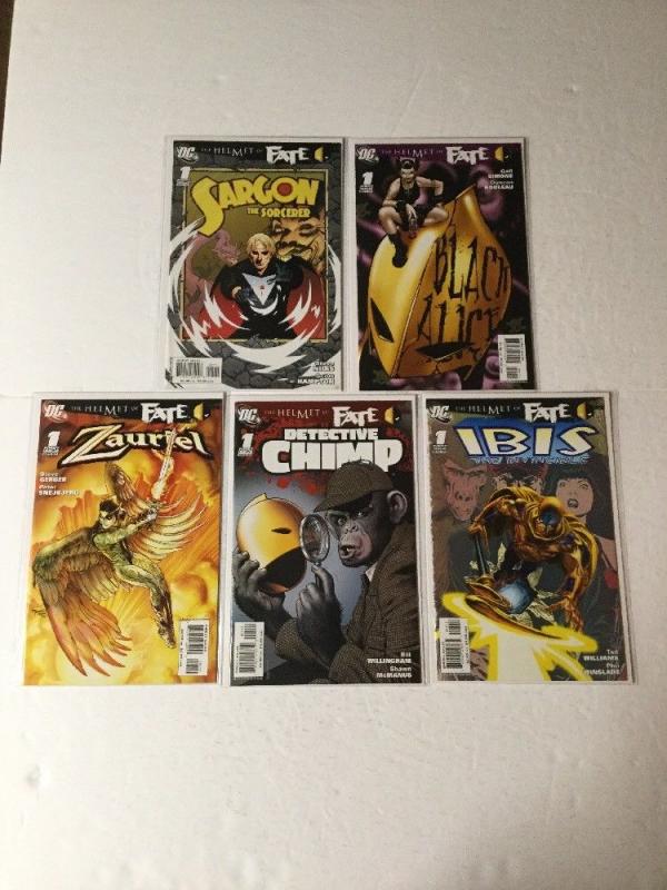 The Helmet Of Fate 1-5 All One Shots Complete Series Nm Near Mint