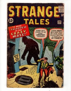 Strange Tales #100 (1962) Pre-Hero - Kirby Cover Ditko Sci-Fi Horror / ID#351