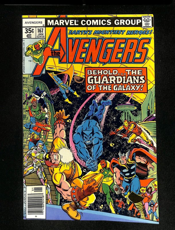 Avengers #167 Guardians of the Galaxy!