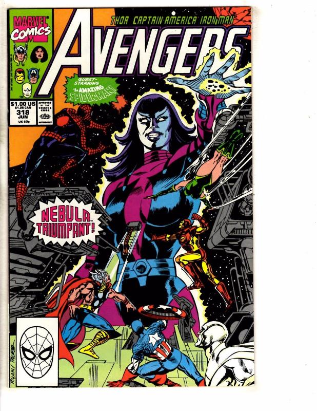 12 Avengers Marvel Comics # 311 312 313 314 315 317 318 325 326 360 + 17 18 J271