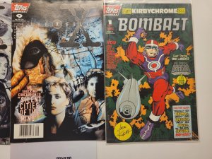 3 Topps Comic #8 9 X-Files + #1 Bombast 35 TJ8