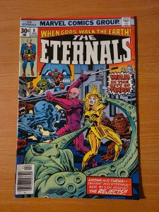 The Eternals #8 ~ VERY FINE - NEAR MINT NM ~ 1977 Marvel Comics