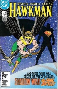Hawkman #10 DC Comics May 1987 (VF+)
