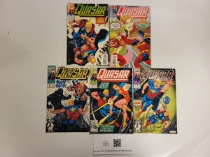 5 Quasar Marvel Comic Books #43 44 47 48 54 82 TJ28